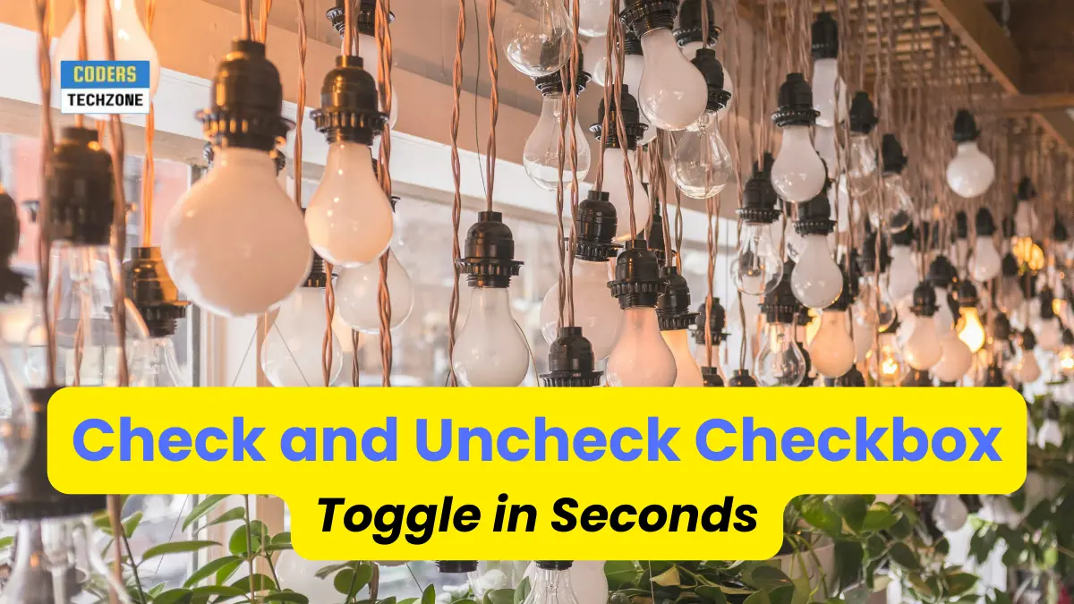 JavaScript Check and Uncheck Checkbox: Toggle in Seconds